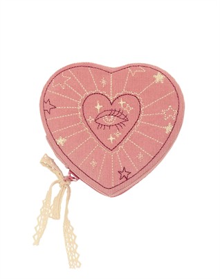 Heart Smykke Box - Pink Theatre Magic 